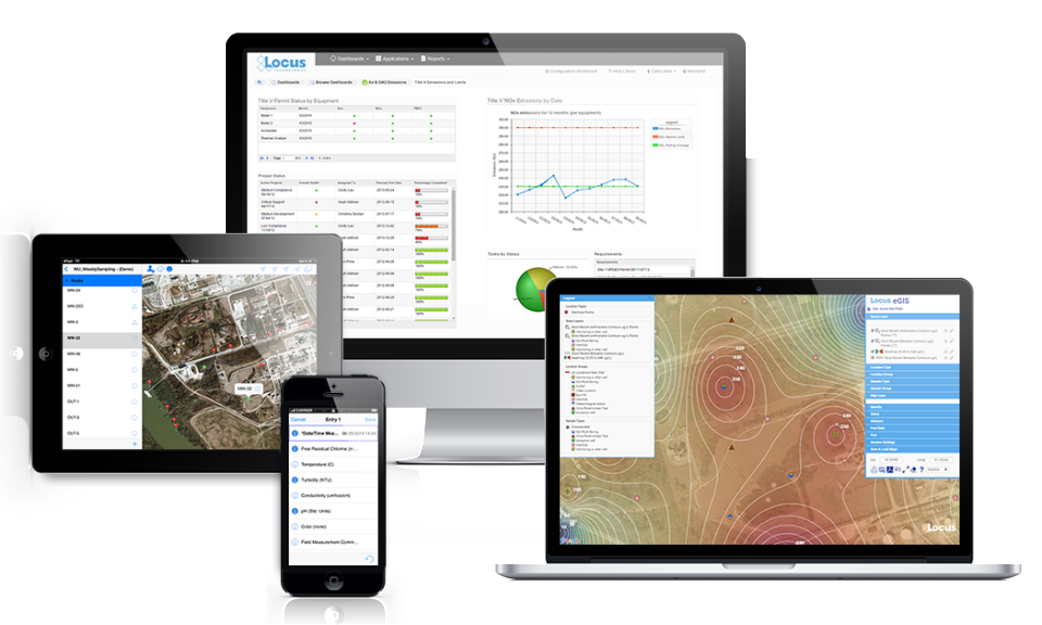 screenshot of Locus Platform